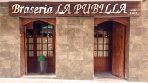 puerta entrada restaurante